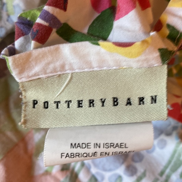 Pottery Barn Colorful Floral Duvet Cover - Picture 3 of 4